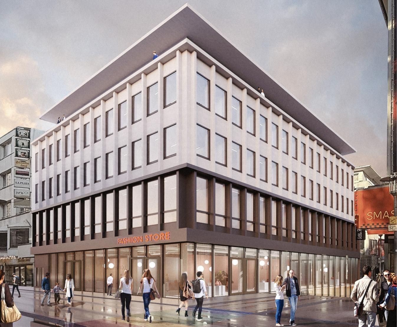 Einzelhandelsfläche, Essen, Innenstadt, Fußgängerzone