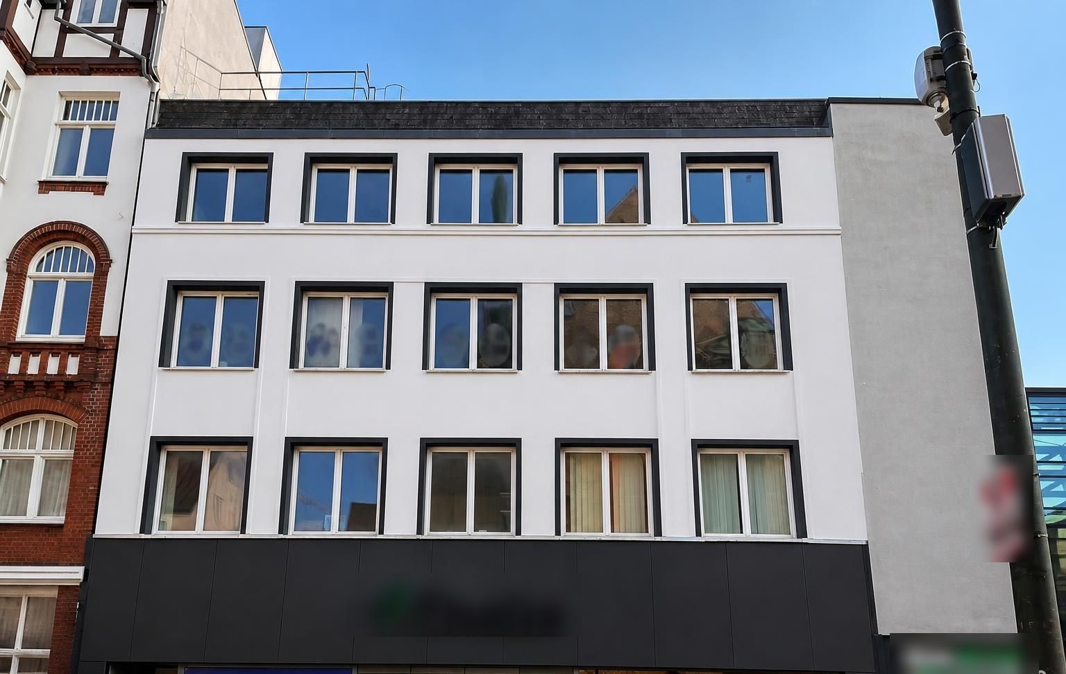 Lager- und Nebenfläche, Flensburg, Altstadt, Fußgängerzone