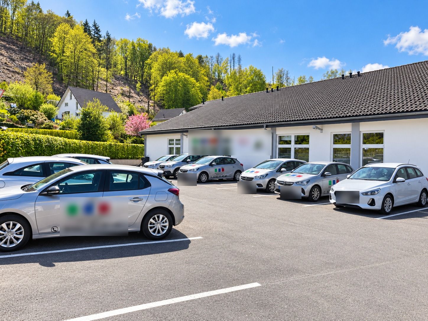Außenansicht · Einzelhandelsfläche mit Lager, Gummersbach
